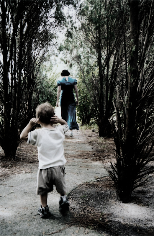 Walking away